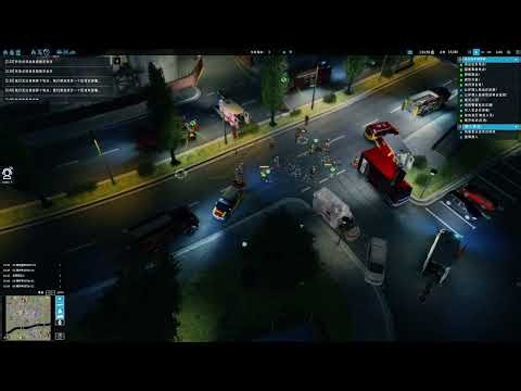 【EMERGENCY20】化学品运输车发生交通事故泄露起火