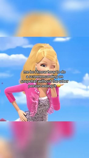 #barbie #fyp #goviral #trend #snapchat | how to do snap screen recording