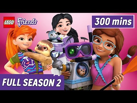 LEGO® FRIENDS SEASON 2 COMPILATION! 🩷 | Girls on a Mission | Cartoons for Kids
