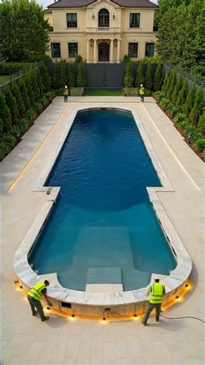 timelapse of a luxury estate backyard transformation beginning from raw soil inside