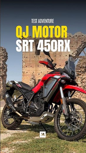 Adventure for under €6,000? We tested the QJMotor SRT 450RX and… #adventure #qjmotor