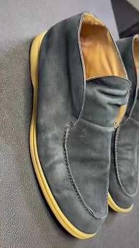 Восстановление Loro Piana без замены подошвы. Замена стелек #restoration #shoes #handmade
