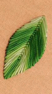 1.8M views · 26K reactions | Hand embroidery,Leaf embroidery easy tutorial,simple leaf feather basic fly stitch design #embroidery #ruphandicraft #flowers | Rup Handicraft | Facebook