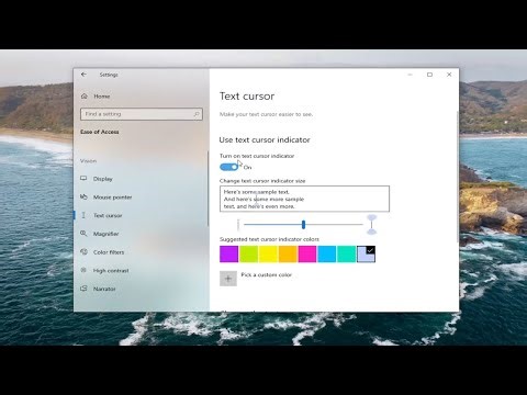 How To Disable Text Cursor Indicator on Windows 10 [Guide]