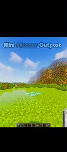 Minecraft Mini Pillager Outpost 💀