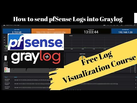 #3 How to send pfSense Logs into Graylog | Free Log Management And Visualization Course