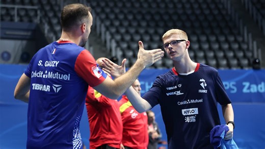 Tennis de table: la France défiera la Roumanie en finale des championnats d'Europe par équipes !