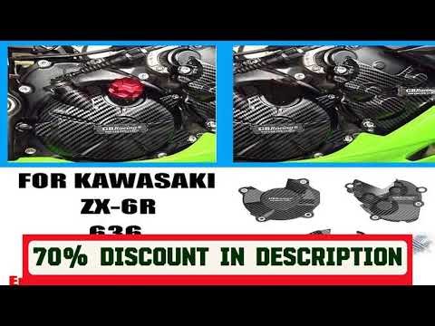 Why Everyone’s Talking About This Product! NINJA ZX-6R Engine Cover Set For KAWASAKI ZX6R 636 Engi