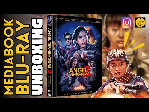 ANGEL TERMINATORS 2 火種 - Shamrock Mediabook Blu-ray Unboxing & Review