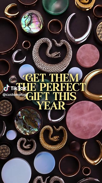 Stuck on gift ideas? We've got you covered! 🎄🎁 - Plugs, Ear Weights, Piercings and more; we have the perfect Christmas gifts for everyone (or just yourself...) 😉 - Browse our whole collection at customplugs.com! 💝 - #Christmas #CustomPlugs #Piercings #PlugsandTunnels #EarWeights