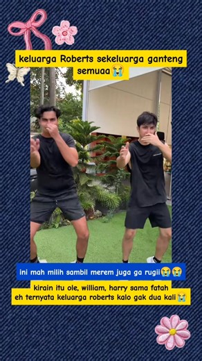 keluarga roberts sekeluarga ganteng semuaa😭 #cinta #junior #william #oliver #robert