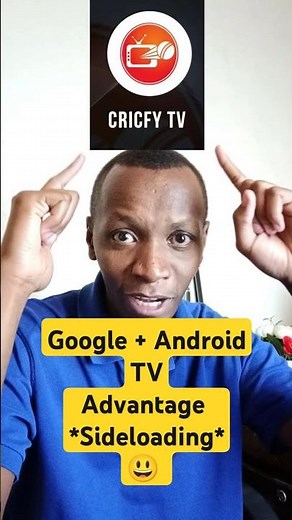 Google and Android TV's biggest advantage is side loading apps