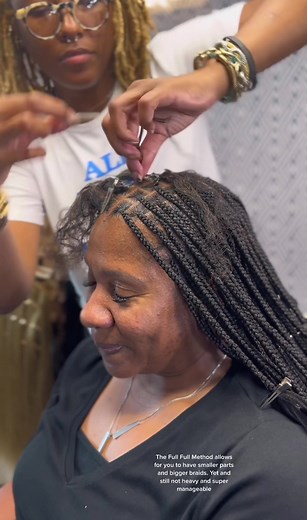 Achieve Fuller Knotless Braids with the Full Full Method