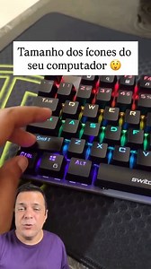 Ao segurar a tecla Ctrl e girar a rodinha do mouse sobre a área de trabalho, você consegue aumentar ou diminuir o tamanho dos ícones instantaneamente. É rápido, prático e evita entrar em menus ou configurações escondidas 🖱️📂 Perfeito para quem usa notebook, monitor grande ou simplesmente quer organizar melhor a tela sem perder tempo. Um detalhe pequeno que muda bastante a experiência de uso no computador. 💡 Dica simples, resultado imediato. Testa aí e depois me conta se já conhecia 😉 #DicasW