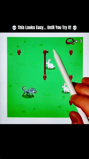 What Is The Best Way to Pull String to Protect Rabbits 🥵🧠 #youtubeshorts #trending #shorts