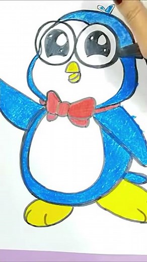 #Shorts How to Draw Peck the Penguin | Ryan's World | Ryan Toy's Review