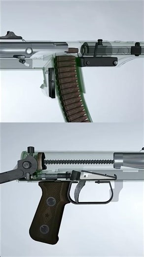 Soviet union machine gun PPS-43