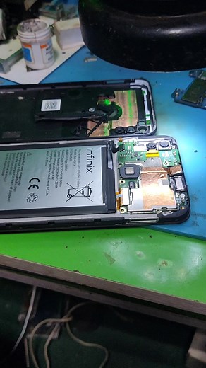 Infinix smart 5 lite (X657) dead short on sub panel fixed #mobilerepair #AiMphoneclinic #kaduna #gsmrepair
