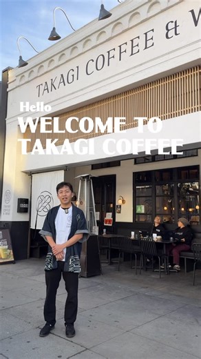 Takagi Coffee&Wine LA on Instagram: "Hello everyone 🙌 Welcome to Takagi Coffee & Wine ✨ #takagicoffee #losangeles #beverlygrove #japanesepancake"