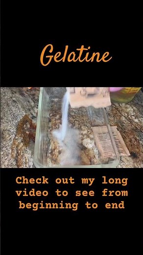 Collagen Boosting Knox Gelatine made with Turmeric Tea! #shorts