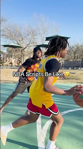 NBA Scripts Be Like 🤣