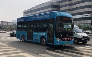 劣质氢能源【44.5-公交POV】大连市金普新区-保税区管委会——东风日产（→保税区管委会）前方展望