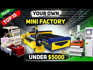 15 Smart Machines to Start a Profitable Business in 2025 | Buy from Amazon & Alibaba