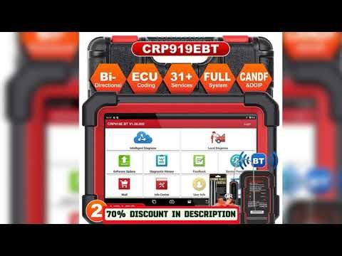 A must-have product #LAUNCH X431 CRP919E CRP919E BT Car Diagnostic Tools OBD OBD2 Scanner Dbscar V