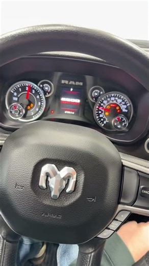 POV: starting up 2023 Ram 2500 Tradesman #indyautoman #ram2500