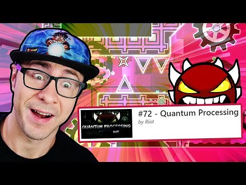 EXTREME DEMON Roulette for the FIRST TIME // Geometry Dash