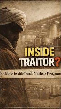 The Mole Inside Iran's Nuclear Program