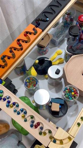 【2X SPEED】Full Course Reveal! Epic 1+ Min Marble Run② #viral #marblerun #satisfying