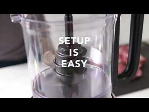 How to set up the KitchenAid food processor Snap-and-Go bowl? | KitchenAid UK