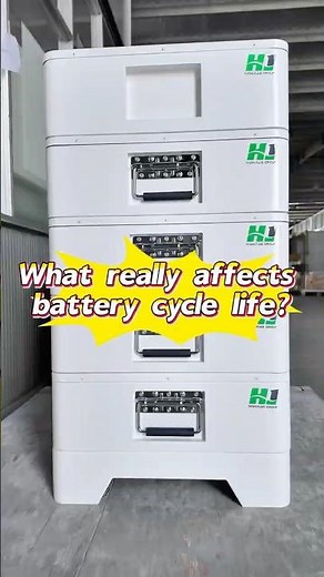 What really determines a home battery’s cycle life?
