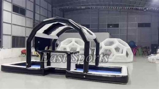 Mobile Inflatable Pool Bar Portable Bars Inflatable Bar With Pool Poolside Relaxation for Rental