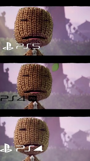 Sackboy: Uma Grande Aventura PS5 vs. PS4 Pro vs. PS4