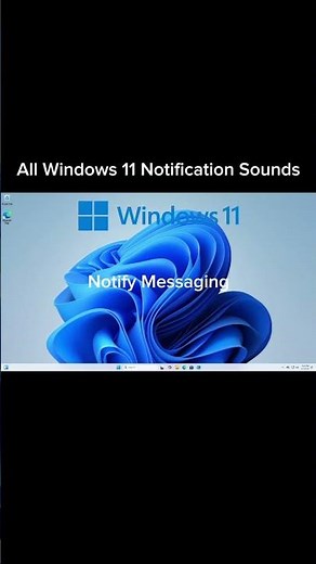 All Windows 11 Notification Sounds #microsoftwindows #windows11 #notificationsound