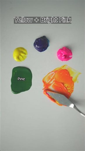 Guess the color #colormixing #satisfying #asmr