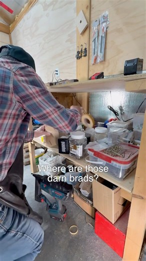 I Got Tired of Looking for Brads