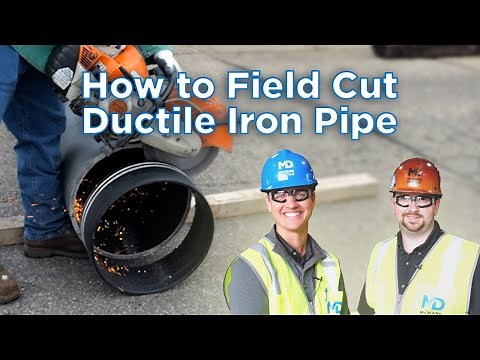 How to Field Cut Ductile Iron Pipe