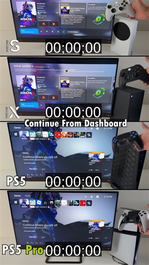 Xbox Series S vs. Series X vs. PS5 vs. PS5 Pro Loading Times | Ninja Gaiden 4 #xbox #ps5 #ps5pro #ninjagaiden4 #fblifestyle | Open Surprise