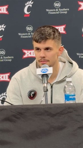 Kerr Kriisa￼ says Bearcats laid an egg and needed to show something Monday night