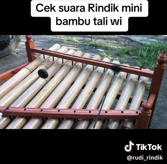 Rindik Mini Bambu Tali: Musik Tradisional Bali