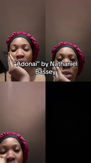 Singing 'Adonai' by Nathaniel Bassey - Cover Performance