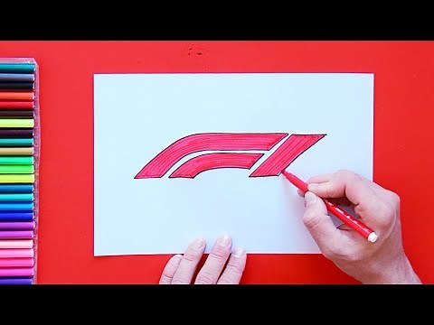 How to draw Formula 1 Logo