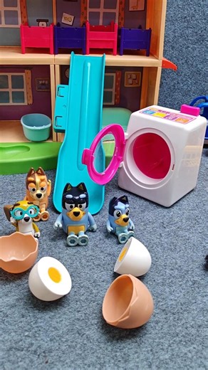 Satisfying with Unboxing & Review Bluey Playset Toy ASMR #toys #bluey #asmr