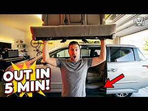 The Honda Odyssey Seat Removal Secret Every Owner Needs to See! #carseatrepair