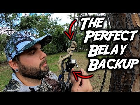 SADDLE HUNTING SAFETY: BACK UP YOUR MADROCK or GRIGRI the right way! (SNS 2022-23 #26)