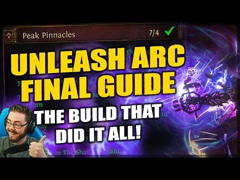 PATH of EXILE: Arc of Surging Unleashed - 100million Burst Dmg - Uncapped Final Update & Build Guide
