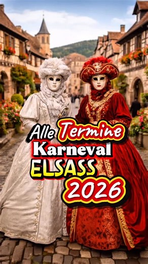 Conny zwischen Schwarzwald & Elsass Ausflugsziele Food Events on Instagram: "Überrascht? Jaaaa- Karneval im Elsass ist nicht am Aschermittwoch vorbei … in der Schweiz geht es ja auch immer erst eine Woche nach uns los und das Elsass feiert einfach von Januar bis April durch 🤣 2026 alle Termine - Strasbourg Colmar und Mulhouse sind nicht die einzigen Orte wo Party stattfindet, vor allem in den kleineren Dörfern gibt es die Highlights und die findest du unten ->Bilder/Visuals im Video wurden mit